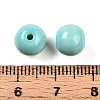 Opaque Solid Color Glass Beads GLAA-N007-8mm-A13-3