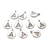 Tibetan Style Alloy Pendants X-PALLOY-WH0066-31AS-1