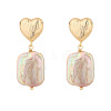 Heart Baroque Pearl Vintage Style Earrings GC6827-1-1