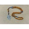 Wood Rosary Bead Necklaces FS-WG6BD27-06-1