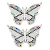 Brass Micro Pave Cubic Zirconia Pendants CU-CBA908F-05P-08-1