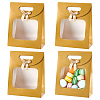 Rectangle Paper Gift Bags ABAG-WH0048-07C-1