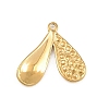 304 Stainless Steel Pendant Rhinestone Settings SA-CBA038A-01A-G-1