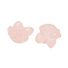 Frosted Transparent Acrylic Beads X1-OACR-P029-18B-02-3