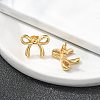 304 Stainless Steel Stud Earrings EJEW-C099-18GP-5