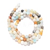 Natural Flower Amazonite Beads Strands LS-G-G545-06-5