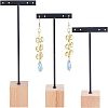 Iron Earring Stands Set EDIS-WH0006-23-1