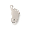 201 Stainless Steel Charms STAS-R132-12P-1