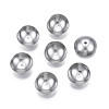 Non-Tarnish 304 Stainless Steel Bead Caps LS-STAS-S057-48C-P-1