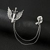 Angel's Sword & Music Note  Chain Tassel Dangle Brooch Pin RELI-PW0001-100P-04-1