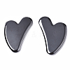 Heart Shape Magnetic Synthetic Hematite Gua Sha X-G-S336-57-A01-1