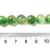 Natural Dyed White Jade Beads Strands G-M402-C04-21-4