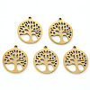 304 Stainless Steel Pendants LS-X-STAS-N092-09G-1