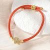 Adjustable Nylon Cord Bracelets BJEW-C096-01G-18-1