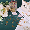 100Pcs 5 Colors Alloy Pendants FIND-CA0009-95-4