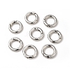 Alloy Spring Gate Rings PALLOY-H245-P-3