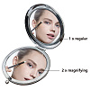 CREATCABIN 1Pc Stainless Steel Customization Mirror DIY-CN0002-16B-4