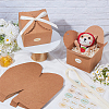 10Pcs Square Paper Storage Boxes CON-SP0001-31B-4