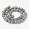 Natural Mashan Jade Beads Strands X-G-P232-01-A-6mm-1
