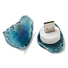 Dyed & Heatsd Natural Agate Slice USB Night Light Decoration G-Q170-10E-3