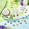 32Pcs 8 Styles Alloy Rhinestone Pendants ALRI-TA0001-45-7