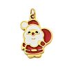 Christmas Theme Ion Plating(IP) 304 Stainless Steel Pendants STAS-O005-01H-G-1