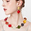 Opaque Acrylic Beads OACR-SZ0001-32-6