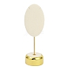 Round Microfiber Pendant Display Riser Stands PDIS-Q003-02G-1
