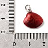 Brass Enamel Charms KK-A268-08P-03-3