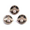 Alloy Enamel Button FIND-WH0108-50KCG-1