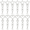 20Pcs 2 Styles Zinc Alloy Swivel Clasps FIND-SP0004-24P-1