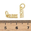 Brass Charms KK-S527-02G-B-3