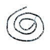 Natural Blue Tourmaline Beads Strands G-C009-B10-3