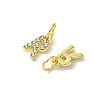 Rack Plating Alloy Rhinestone Pendants PALLOY-S187-01R-2