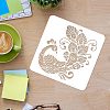 Plastic Reusable Drawing Painting Stencils Templates DIY-WH0172-268-3