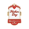 Mother's Day Alloy Enamel Pendants FIND-E054-04F-1
