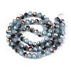 Electroplate Glass Beads Strands LS-EGLA-A034-J6mm-F04-2