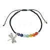 Alloy Charm Bracelet BJEW-JB09522-2