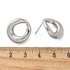 304 Stainless Steel Stud Earring STAS-C117-11P-3