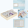 20-Slot Wood Bracelet Bangle Display Trays AJEW-WH0816-546A-3