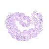 Electroplate Transparent Glass Beads Strands LS-EGLA-N056-02A-03-2