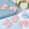12Pcs Bowknot Towel Cloth Computerized Embroidery Cloth Iron On/Sew On Patches DIY-CY0001-14-3