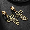 201 Stainless Steel Clip-on Earrings FS-WGD509B-10-1