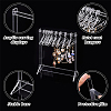 Transparent Acrylic Earring Display Stands EDIS-WH0022-02-4