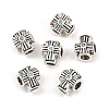 Alloy Rhinestones European Beads PALLOY-Q313-10A-2