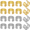 200Pcs 2 Colors Zinc Alloy Dreadlocks Beads Hair Decoration FIND-SC0020-35-1