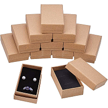 Kraft Paper Cardboard Jewelry Boxes CBOX-BC0001-09