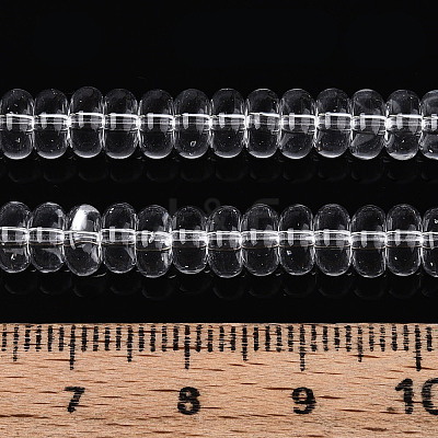 Transparent Glass Beads Strands GLAA-ZX008-6mm-19A-1