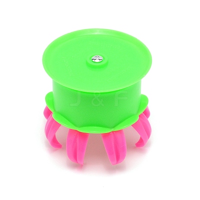 Flower Shaped PP Bun Making Molds DIY-WH0260-95-1