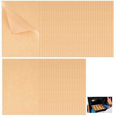 Double Silicone Coating Baking Paper LS-DIY-WH0297-09-09-1